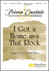 I Got a Home In-A that Rock SATB choral sheet music cover